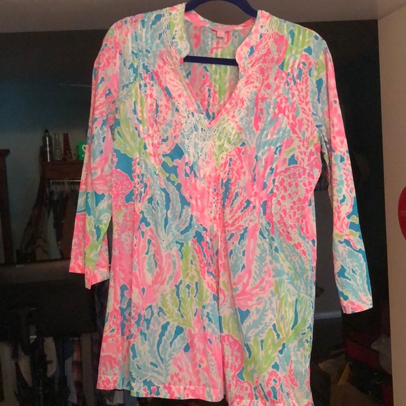 Lilly Pulitzer Tops - Lilly Pulitzer tunic!!! 💖